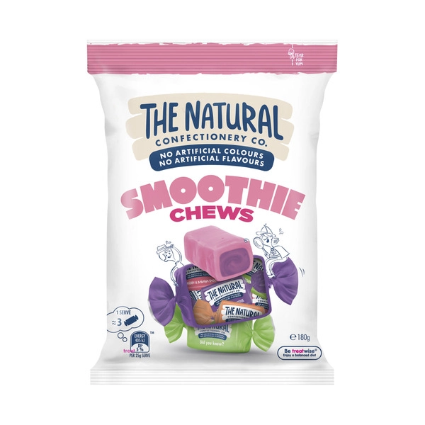 The Natural Confectionery Co. Smoothie Chews Lollies 180g