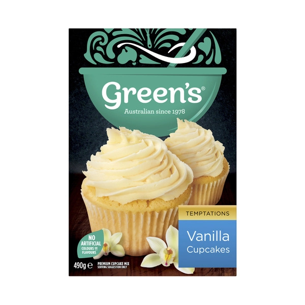 Green's Vanilla Cupcake Mix 490g