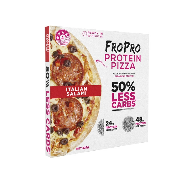 Fropro Protein Italian Salami Pizza 325g