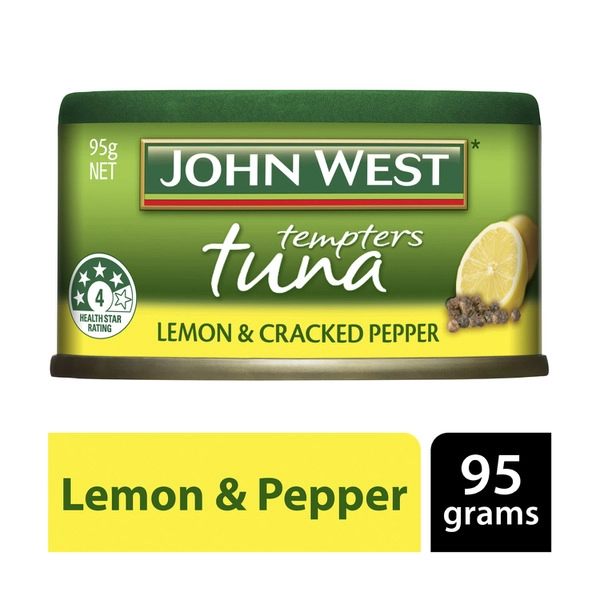 John West Tempters Lemon & Cracked Pepper Tuna 95g