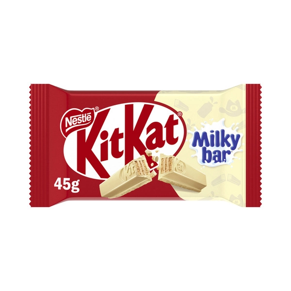 KitKat Milkybar White Choc Bar  45g