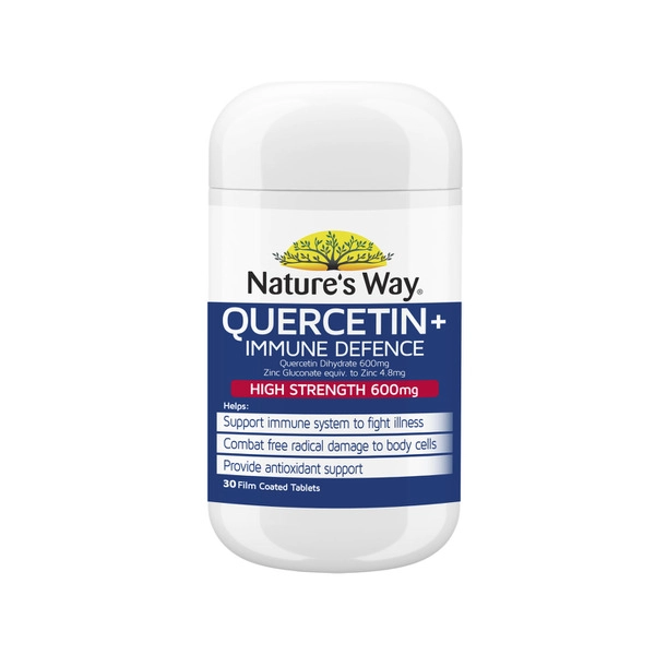 Natures Way Quercetin + Immune Defence 30 pack