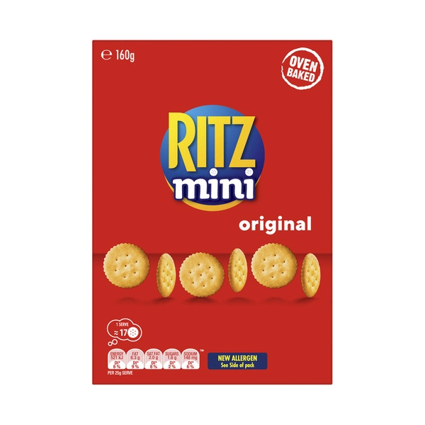 Ritz Mini Original Crackers Sharepack  160g