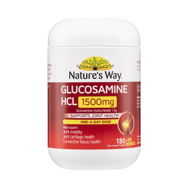 Nature's Way Glucosamine 1500mg Tablets 200 pack