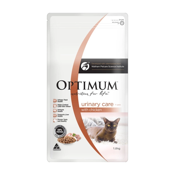 Optimum Grainfree Dry Cat Food Adult Urinary Care Chicken 1.8kg