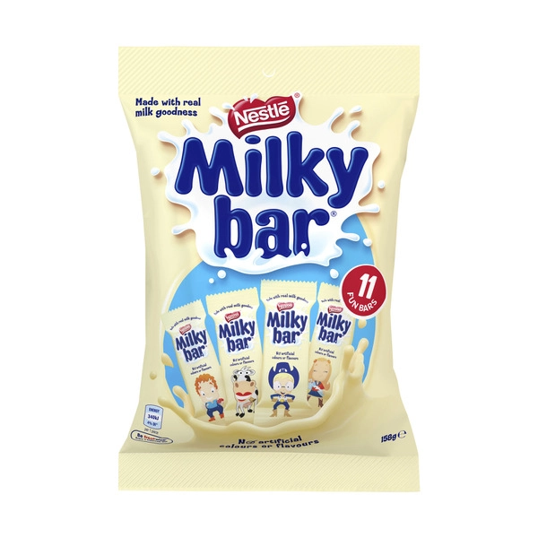 Milkybar White Choc Share Pack 11 Pieces 158g