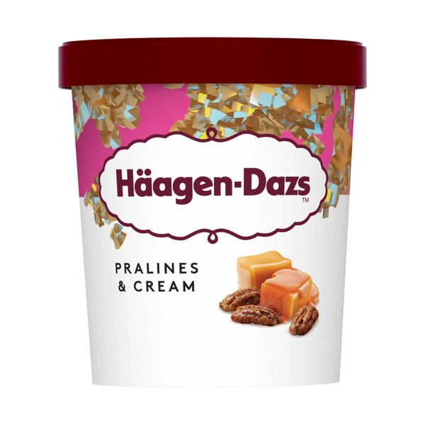 Haagen-Dazs Ice Cream Pralines & Cream 457mL