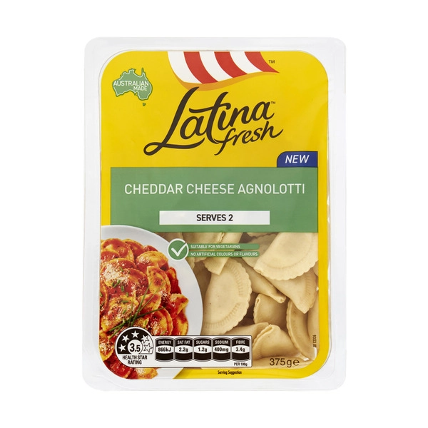 Latina Cheddar Cheese Agnolotti 375g