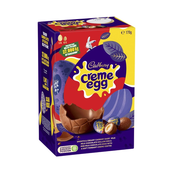 Cadbury Cr?me Egg Chocolate Easter Gift Box 170g