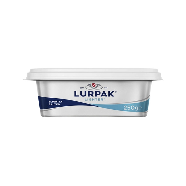 Lurpak Butter Lighter Spreadable Slightly Salted 250g