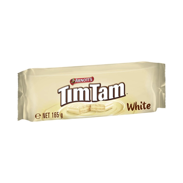 Arnott's Chocolate Biscuits Tim Tam White 165g
