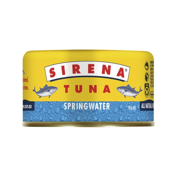 Sirena Tuna in Springwater 185g