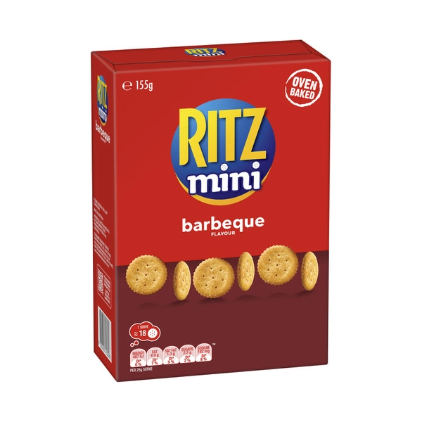 Ritz Sharepack Mini Crackers Bbq 155g