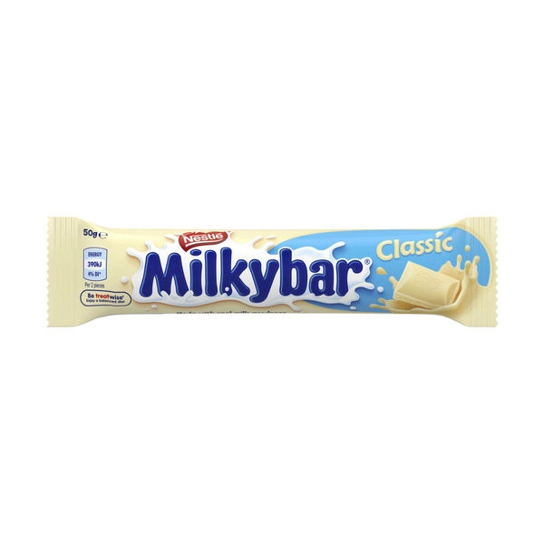 Milkybar White Choc Bar 50g