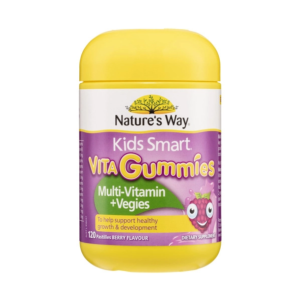 Nature's Way Kids Smart Gummies Multi-Vitamin +Vegies 120 pack