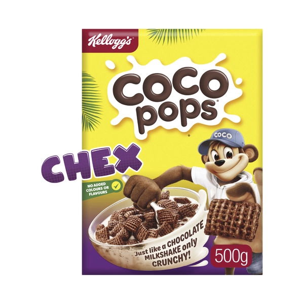 Kellogg's Coco Pops Chex Chocolatey Breakfast Cereal 500g