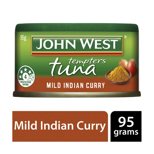 John West Tempters Mild Indian Curry Tuna 95g
