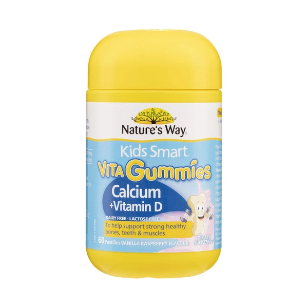 Nature's Way Kids Smart Vita Gummies Calcium 60 pack