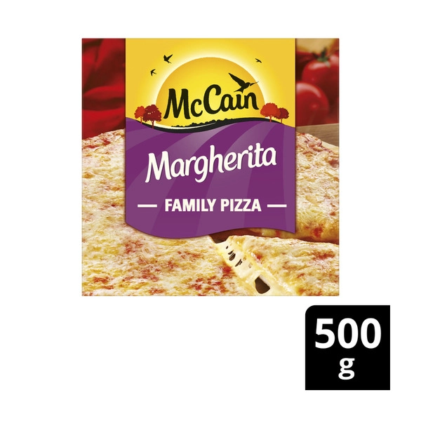 McCain Family Margherita Frozen Pizza 500g