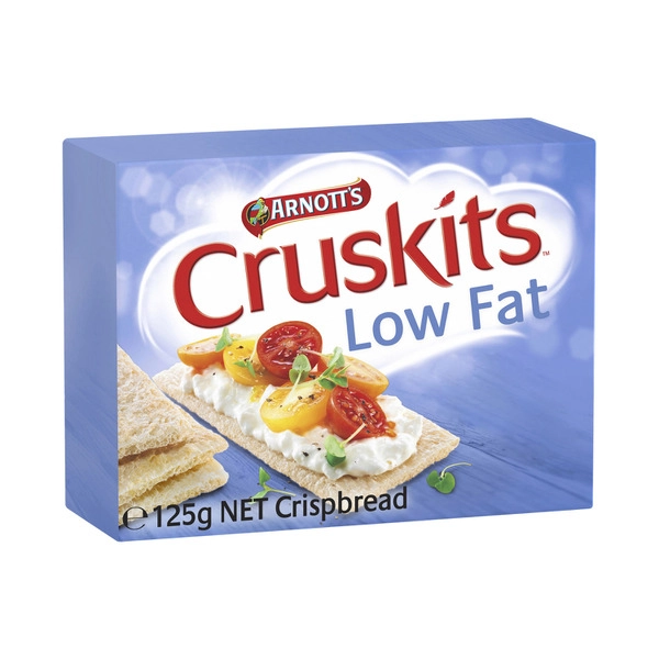 Arnott's Cruskits Light 97% Fat Free Crispbread 125g