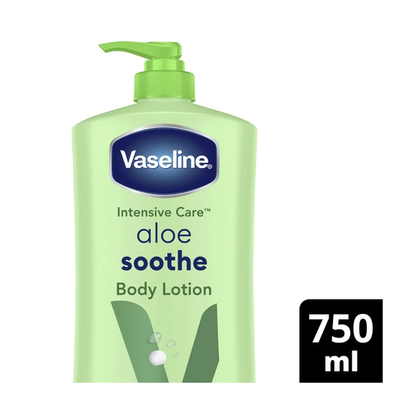 Vaseline Intensive Care Aloe Soothe Body Lotion 750mL