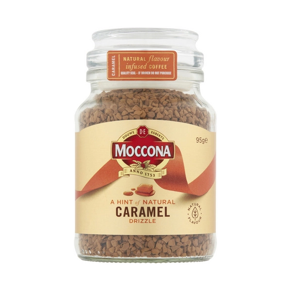 Moccona Caramel Flavor Infused Instant Coffee 95g